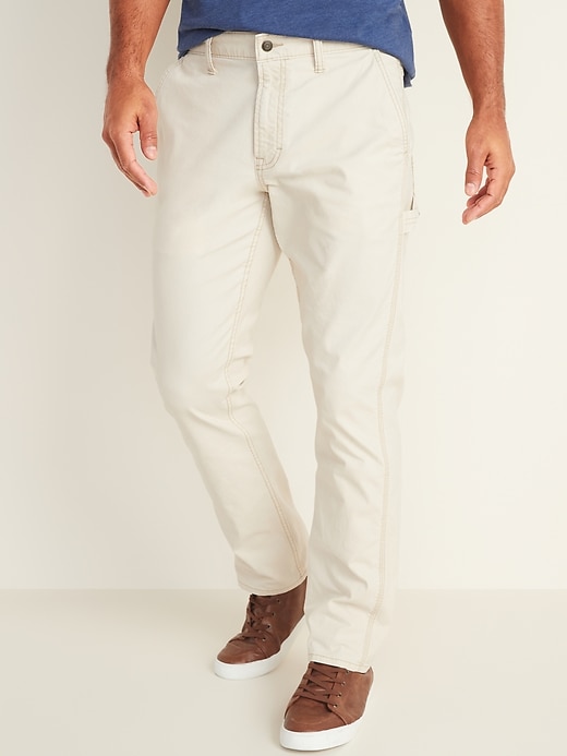 View large product image 1 of 1. Straight Built-In Flex Carpenter Pants