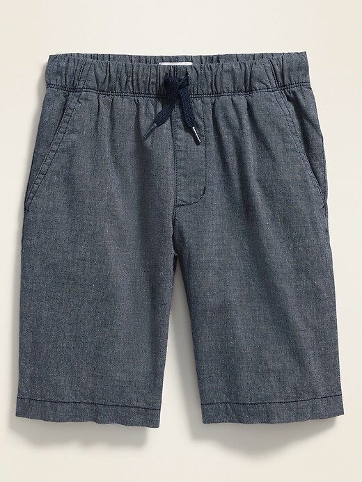 View large product image 1 of 3. Straight Built-In Flex Jogger Shorts For Boys