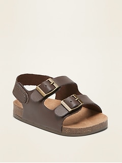 infant brown sandals