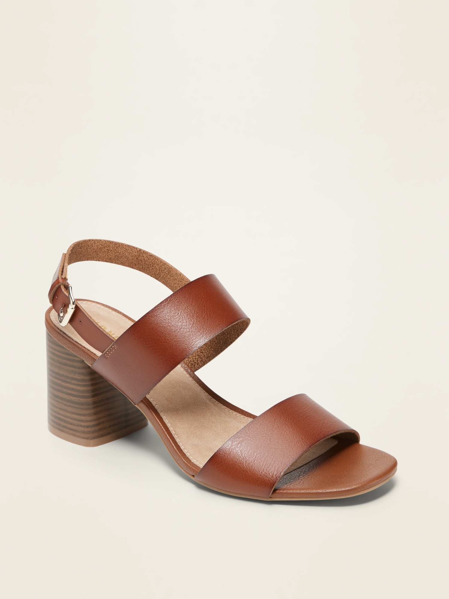 slingback heel sandals