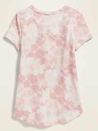 View large product image 4 of 4. Softest Tie-Dye Tee for Girls