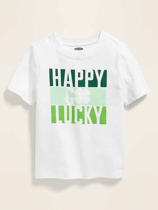 View large product image 1 of 1. St. Patrick's Day Graphic Tee for Toddler Boys