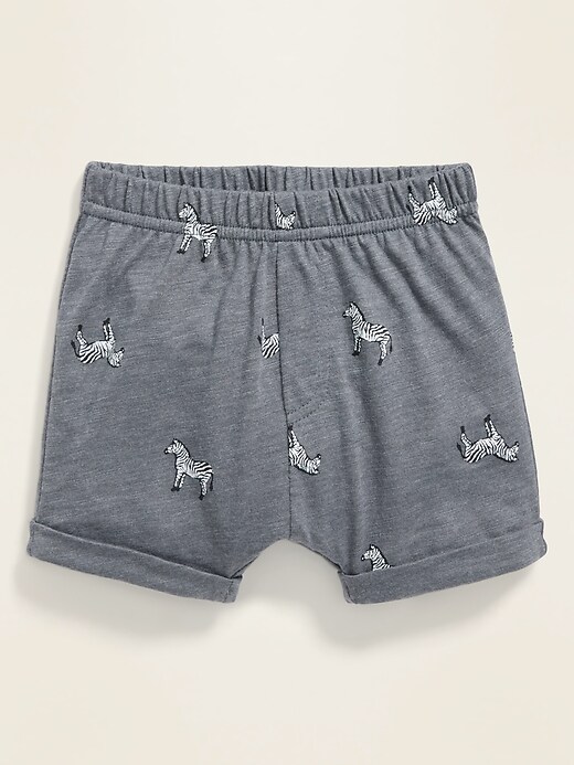 View large product image 1 of 1. Slub-Knit Jersey Shorts for Baby