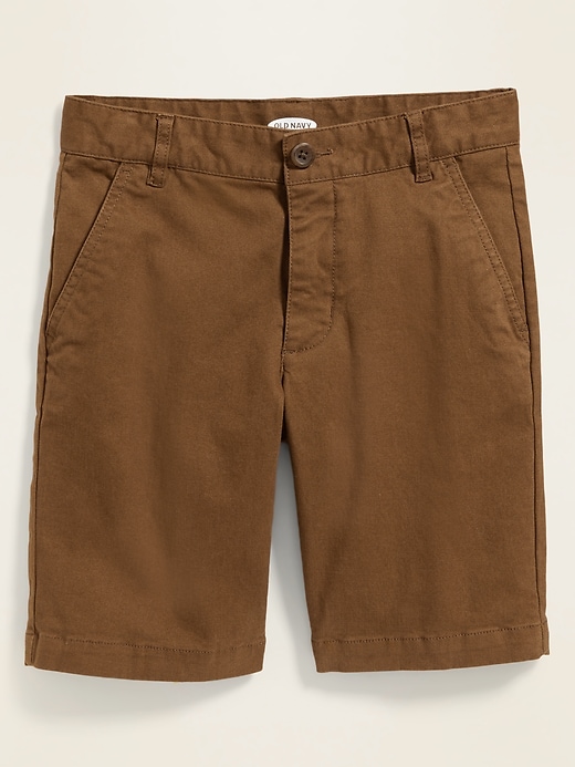 Old Navy Straight Built-In Flex Twill Shorts for Boys. 1