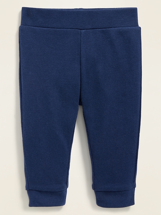 View large product image 1 of 2. Unisex Solid Jersey-Knit Leggings for Baby