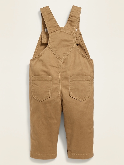 View large product image 2 of 2. Unisex Twill Overalls for Baby