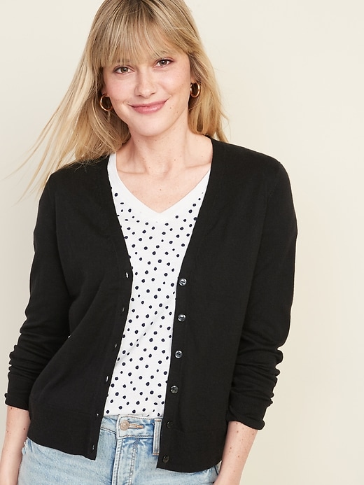 View large product image 1 of 1. V-Neck Cardi for Women