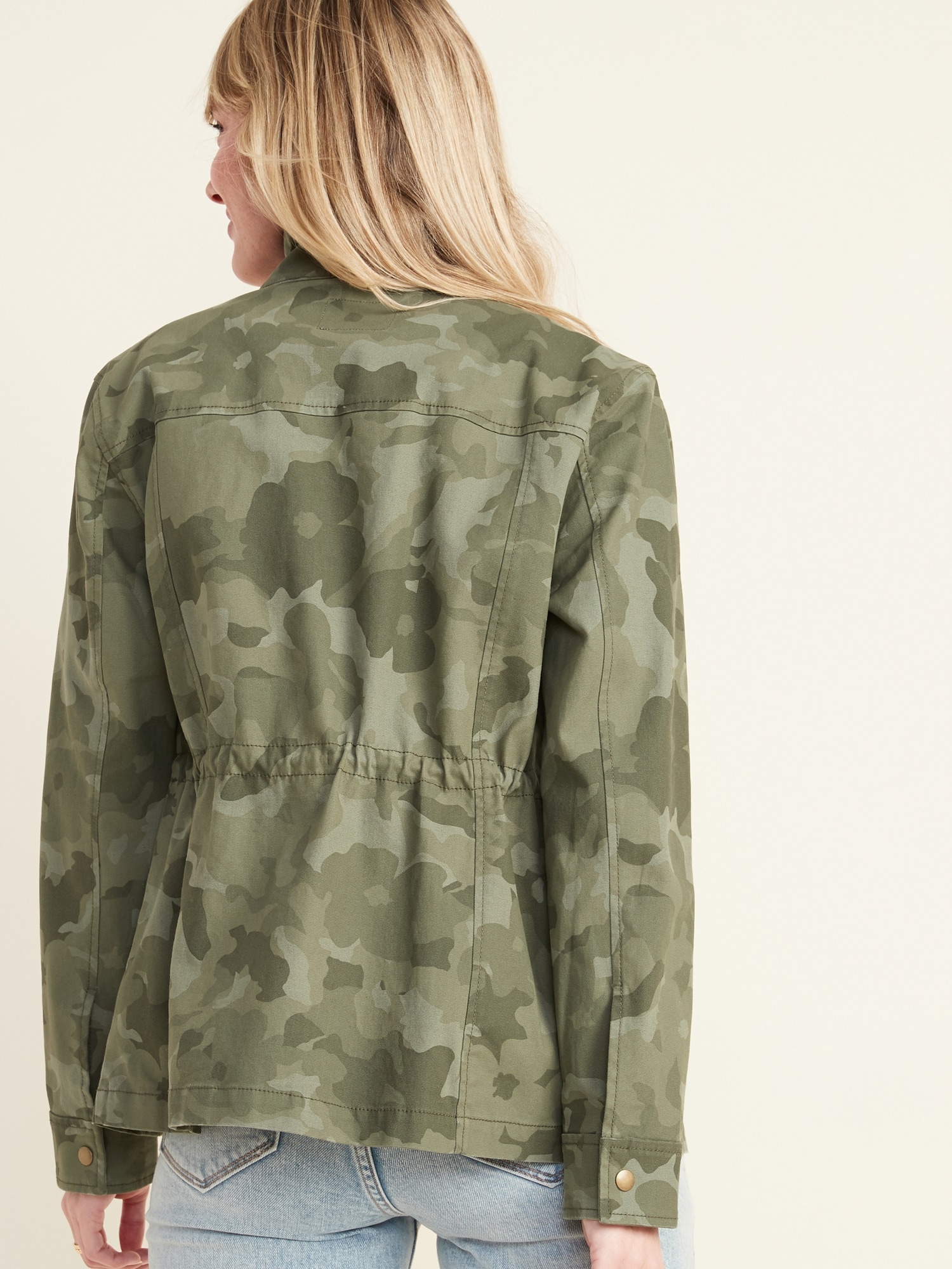 gap military jacket womens