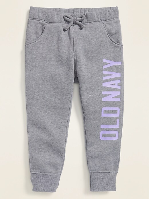 View large product image 1 of 1. Logo-Graphic Joggers for Toddler Girls