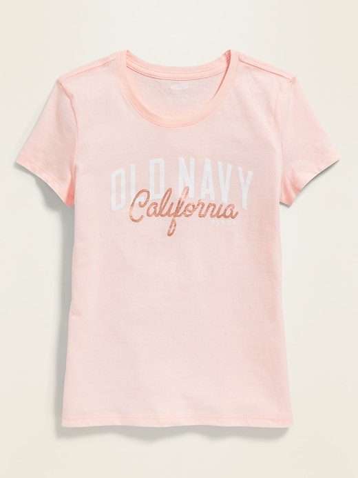 Logo-Graphic Tee for Girls | Old Navy