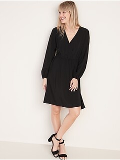 old navy long sleeve dresses