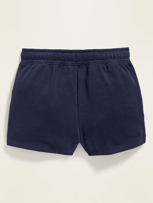 View large product image 2 of 3. Pull-On French-Terry Shorts for Toddler Girls