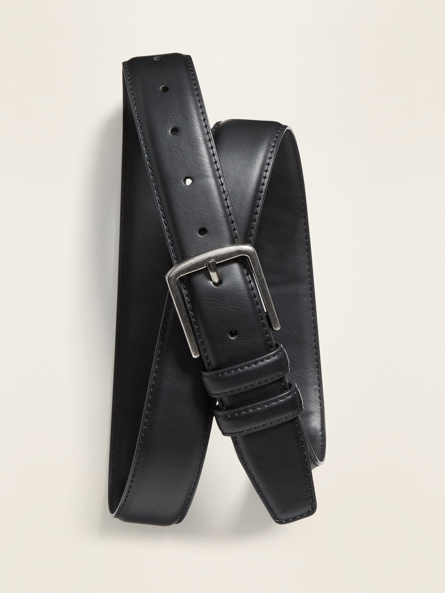 Old Navy Leather Belt for Men black. 1