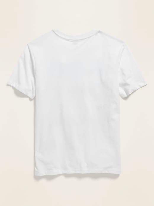 View large product image 2 of 2. Gender-Neutral Graphic Crew-Neck Tee For Kids