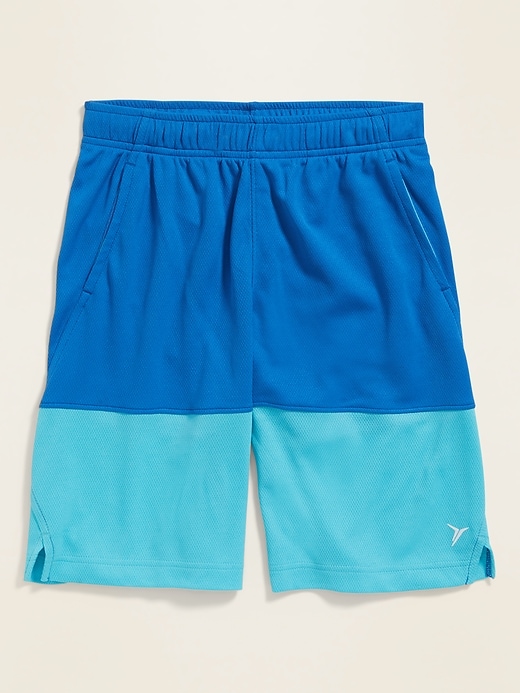 View large product image 1 of 1. Go-Dry Mesh Basketball Shorts For Boys