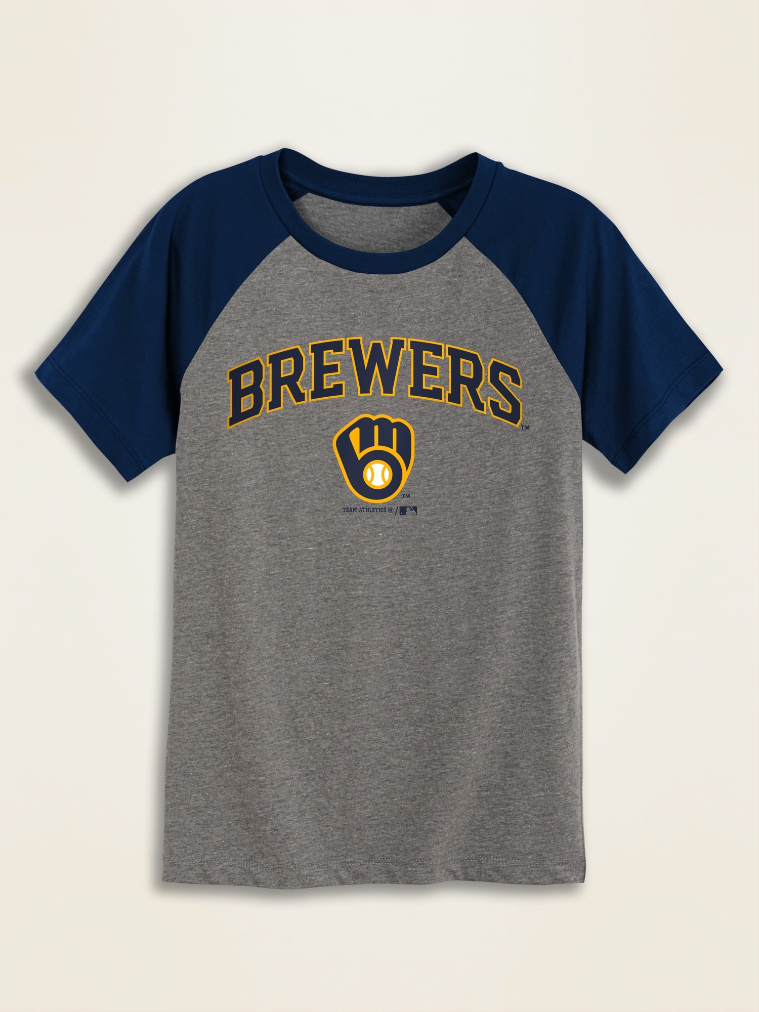 old navy brewers shirt