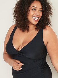 old navy twist front tankini