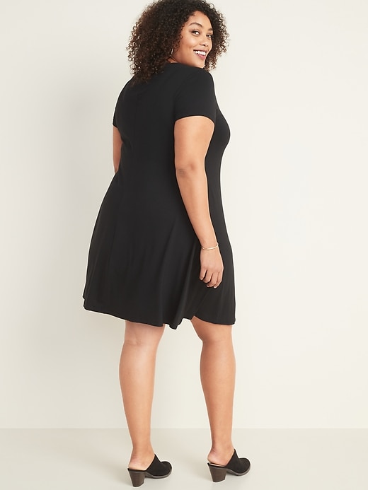 Plus-Size Jersey Swing Dress | Old Navy