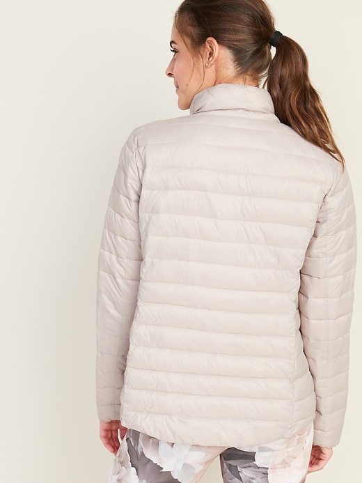 Image number 2 showing, Packable Puffer Jacket for Women
