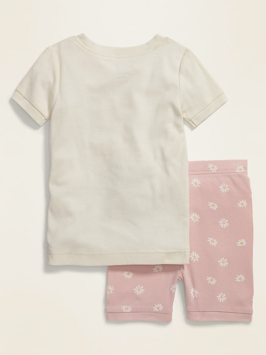 View large product image 2 of 2. Bunny Graphic Pajama Set for Toddler & Baby