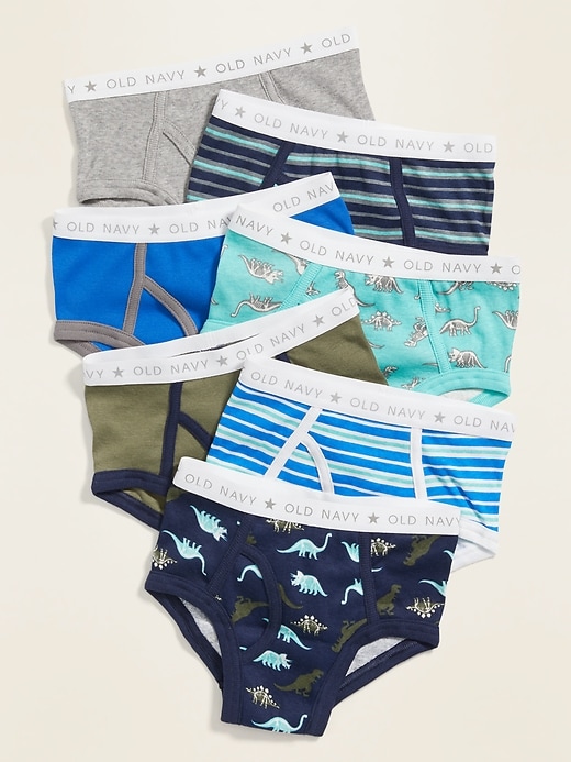 View large product image 1 of 1. Printed Boxer-Brief 7-Pack for Toddler Boys