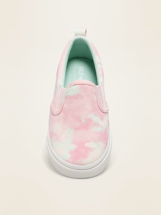 View large product image 2 of 4. Tie-Dye Slip-Ons for Toddler Girls