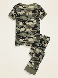 View large product image 5 of 6. Unisex Snug-Fit Graphic Pajama Set for Toddler & Baby