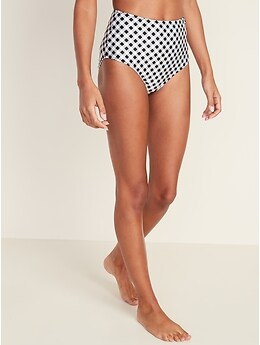 old navy high waisted swimsuit bottoms