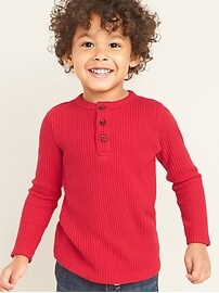 View large product image 4 of 4. Thermal-Knit Henley 3-Pack for Toddler Boys