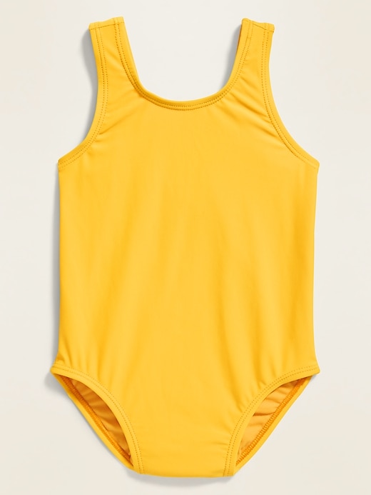 View large product image 1 of 2. Neon-Color Swimsuit for Toddler Girls