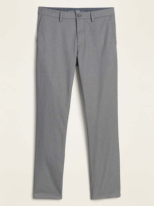 Image number 4 showing, Slim Ultimate Built-In Flex Textured Chino Pants for Men