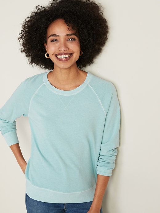 Vintage Crew-Neck Sweatshirt for Women | Old Navy