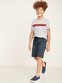 View large product image 3 of 3. Straight Built-In Flex Jogger Shorts For Boys