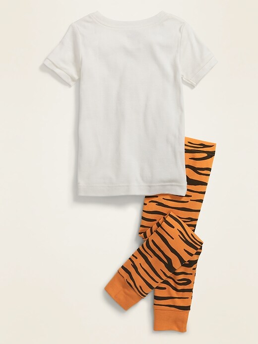 View large product image 2 of 2. Tiger Graphic Pajama Set for Toddler & Baby