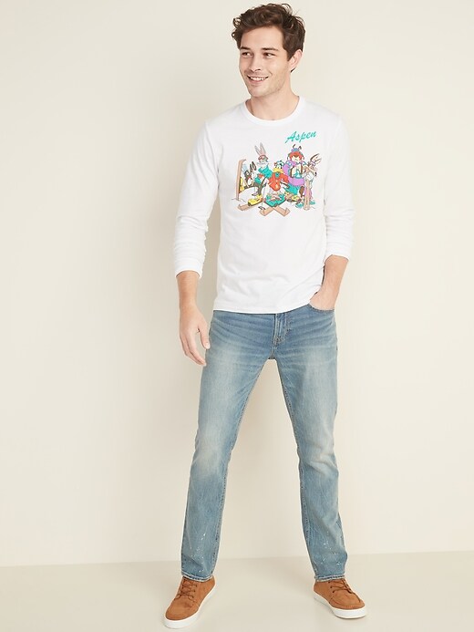 Image number 3 showing, Looney Tunes&#153 "Aspen" Graphic Long-Sleeve Tee