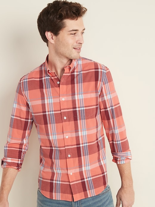 View large product image 1 of 1. Slim-Fit Built-In Flex Everyday Shirt