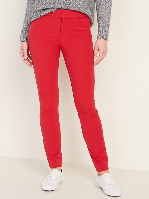 View large product image 1 of 1. All-New Mid-Rise Pixie Full-Length Pants for Women