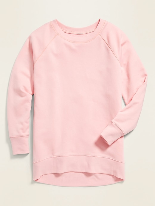 Image number 6 showing, Boyfriend French Terry Tunic Sweatshirt for Women
