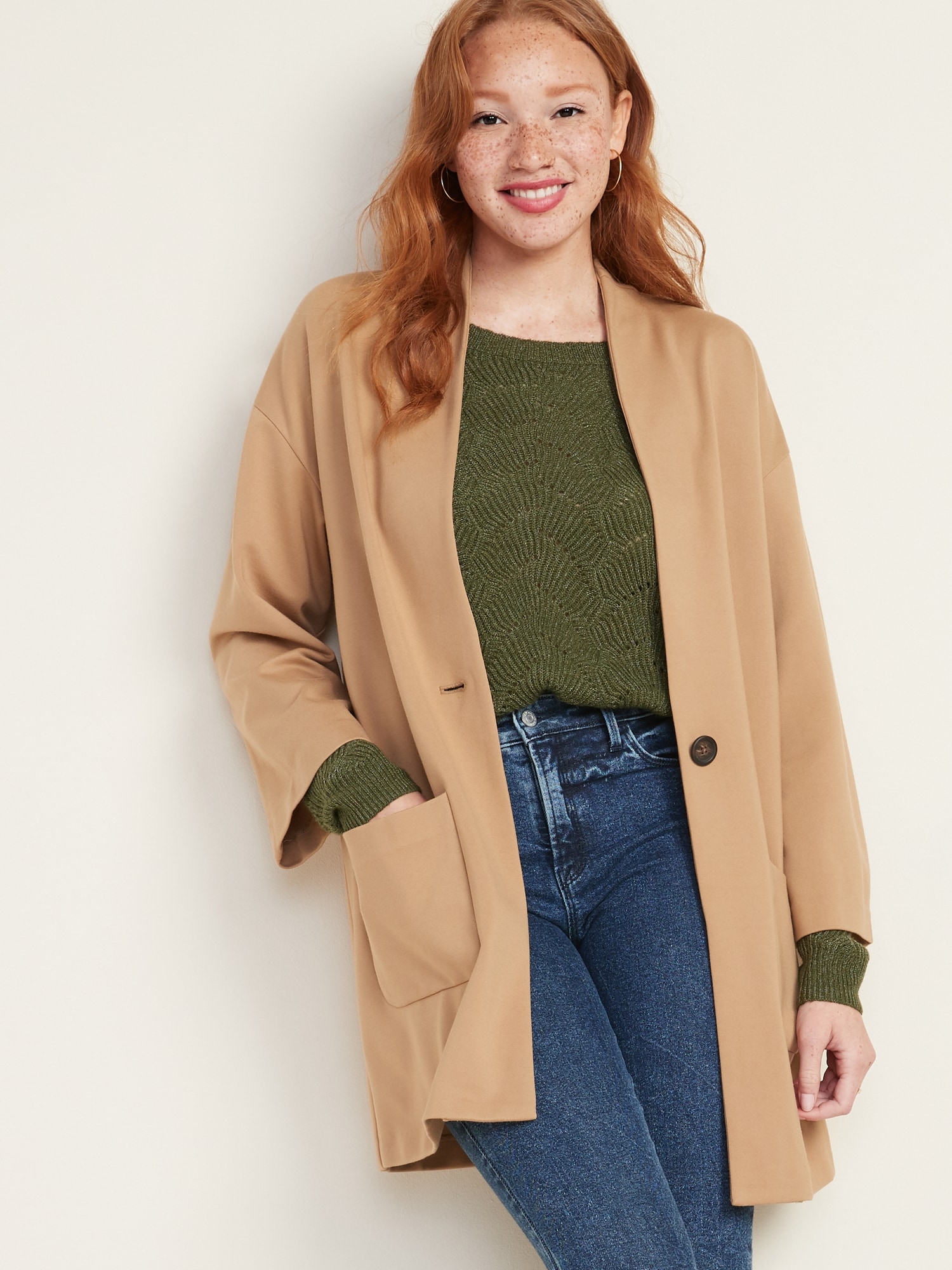 Gap hotsell cocoon coat