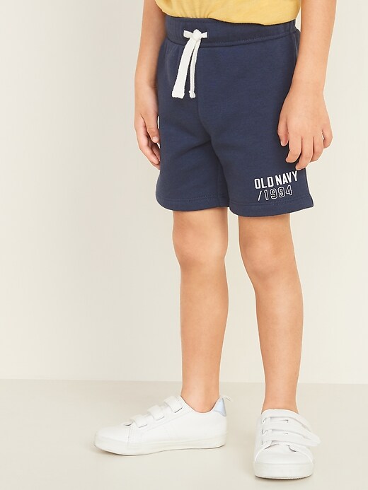 View large product image 1 of 1. Logo-Graphic Jogger Shorts for Toddler Boys