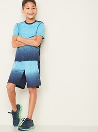View large product image 3 of 3. Go-Dry Printed Shorts For Boys