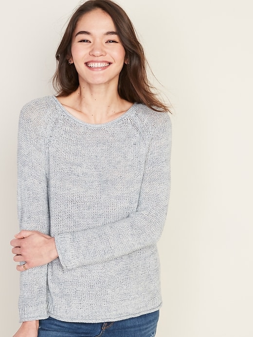 Relaxed Boat-Neck Sweater for Women | Old Navy