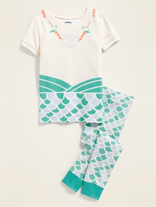 View large product image 1 of 2. Mermaid Pajama Set for Toddler & Baby