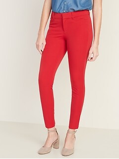 mid rise pixie pants