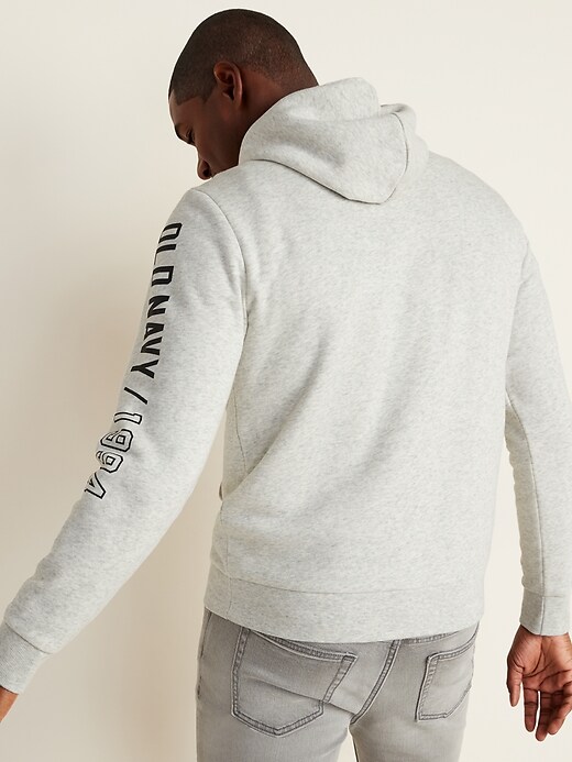 Image number 2 showing, Logo-Graphic Pullover Hoodie