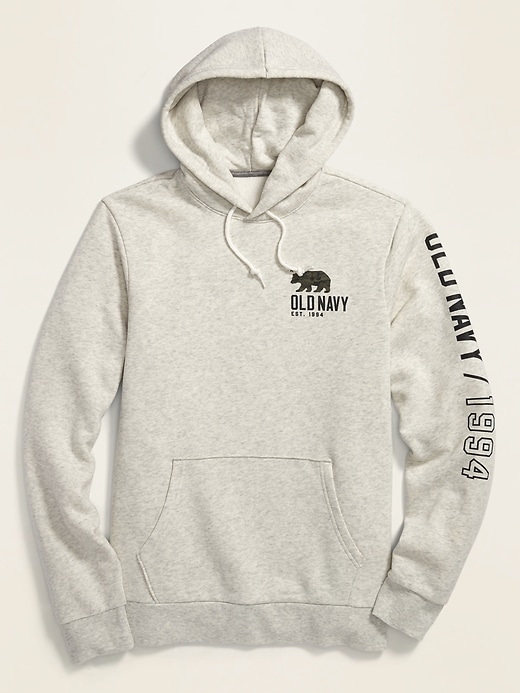 Logo-Graphic Pullover Hoodie | Old Navy