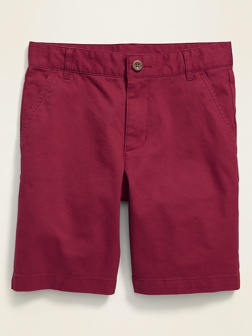 View large product image 1 of 1. Straight Built-In Flex Twill Shorts For Boys