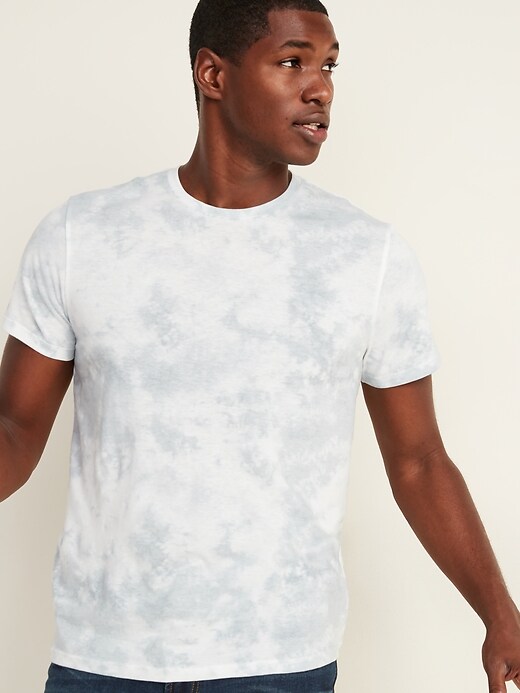 View large product image 1 of 3. Soft-Washed Tie-Dye Crew-Neck Tee