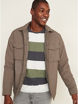 ジャケット・アウター 90s 00s old gap nylon snap jacket shirt GAP 00s Vintage Gap Swing Top Harrington Jacket L Beige