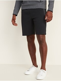 mens fleece jogging shorts